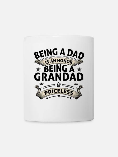 BEING A GRANDAD - Mug - white