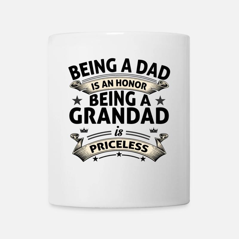 BEING A GRANDAD - Mug - white