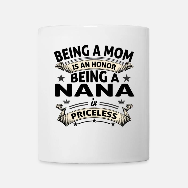 BEING A NANA - Mug - white