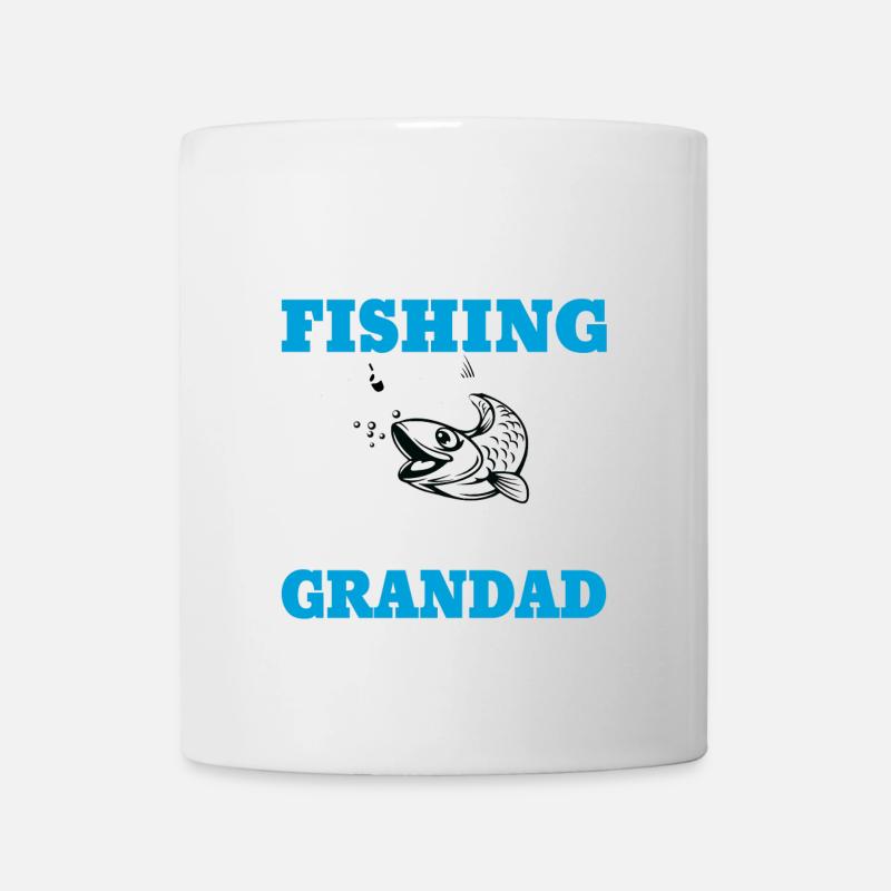 Fishing Grandad - Mug - white