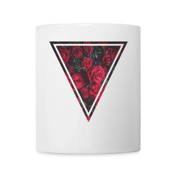 rose - Mug blanc - blanc - Devant
