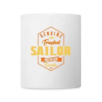 Marin digne de confiance - Mug blanc - blanc - Devant