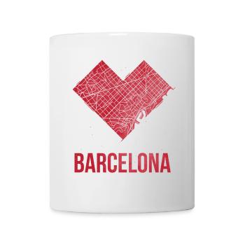 Barcelona - Tasse - Weiß - Vorne
