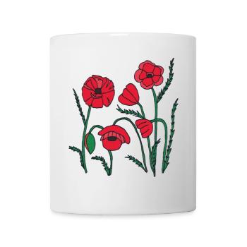 Poppy - Mug - white - Front