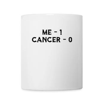 me 1 cancer 0 - Mug - white - Front