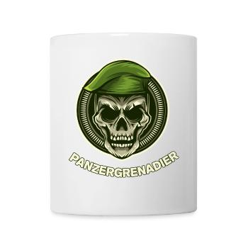 Bundeswehr Soldat Panzergrenadier Grenadier - Tasse - Weiß - Vorne