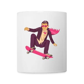 Skater Skating - Mug blanc - blanc - Devant