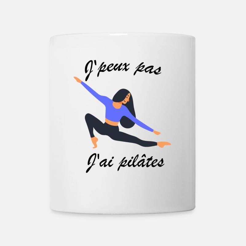 J'peux pas j'ai pilâtes - Mug blanc - blanc