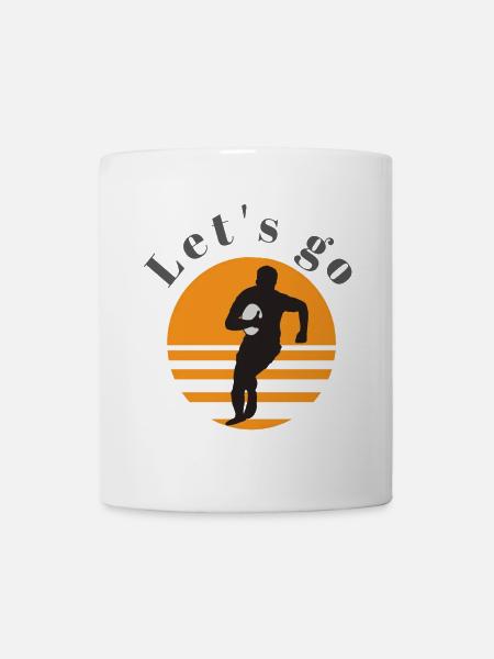 rugby - Mug - white