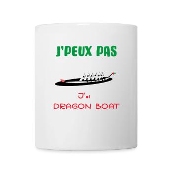 J'peux pas Dragon Boat design - Mug blanc - blanc - Devant