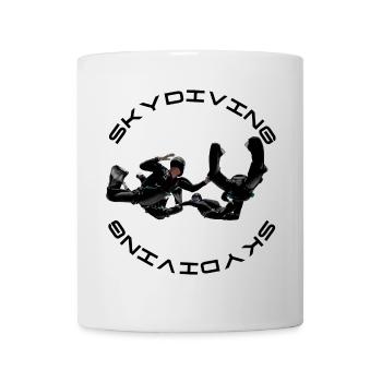 skydiving - Mug - white - Front