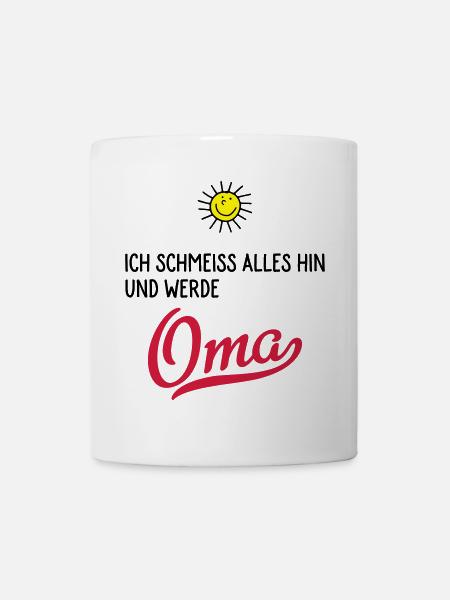 oma - Tasse - Weiß