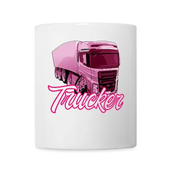 Trucker girl - Mug - white - Front