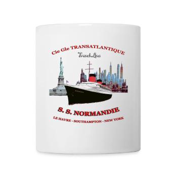 LINER NORMANDY Louis RUNEMBERG © Adagp - Mug - white - Front