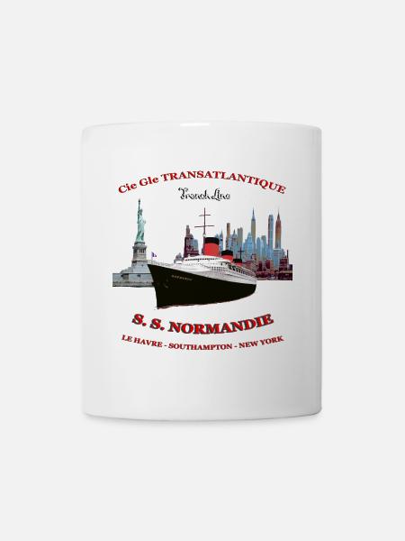 LINER NORMANDY Louis RUNEMBERG © Adagp - Mug - white
