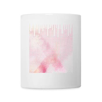 Futuristic pixel art. Letter X - Mug - white - Front