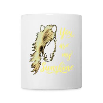 You Are My Sunshine Horse Sunshine Gift - Mug - white - Front