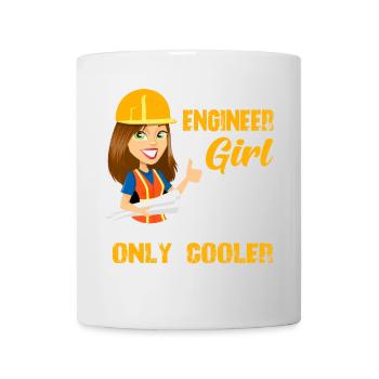 Ingénieur Femmes Dames Drôle - Mug blanc - blanc - Devant