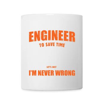 engineer - Mug - white - Front
