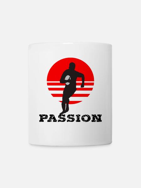 Rugby - Tasse - Weiß
