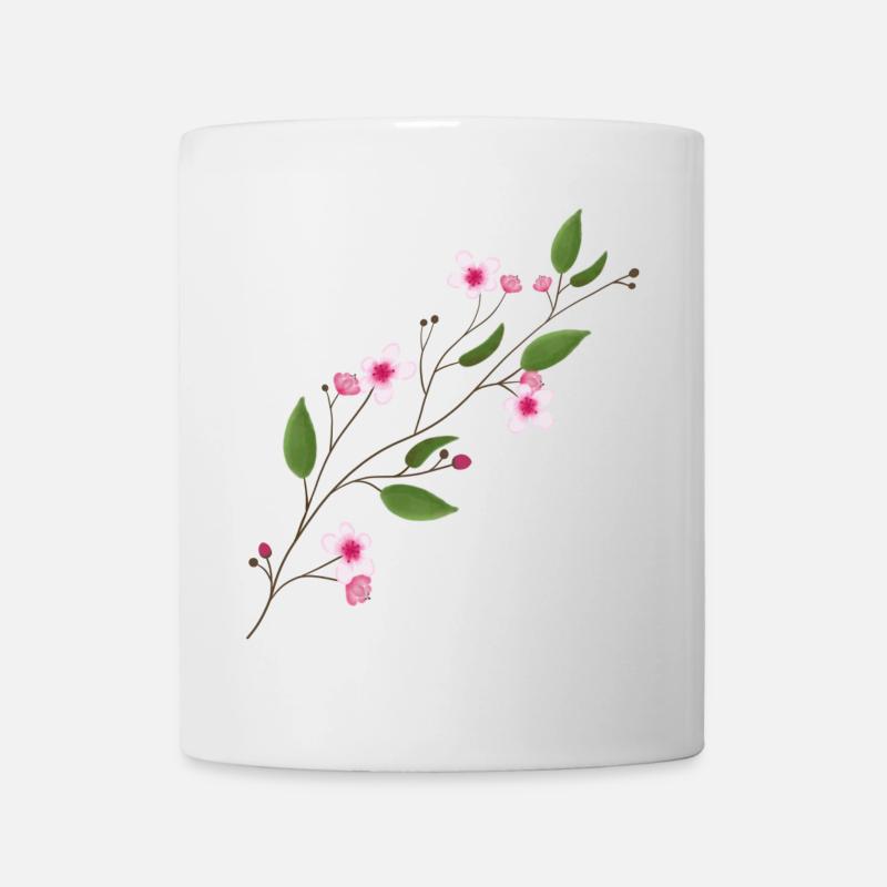 Kirschblüte - Tasse - Weiß
