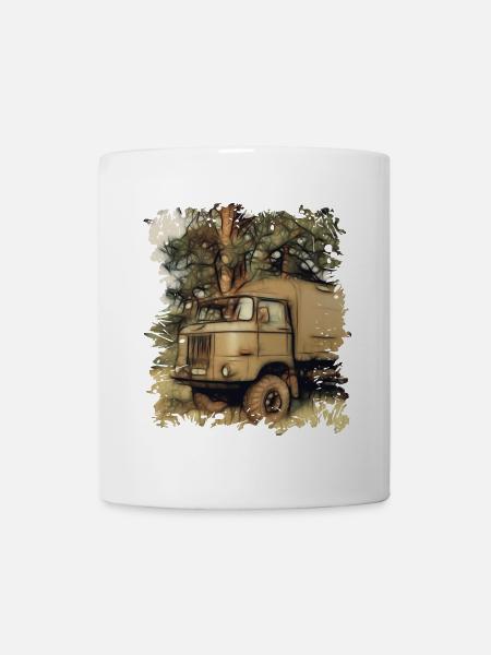 W50 NVA DDR Vehicle - Mug - white