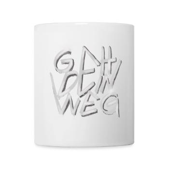 GO YOUR WAY Graffiti - Mug - white - Front