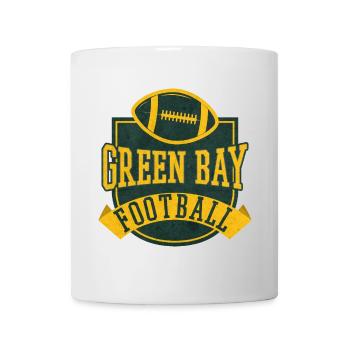Green Bay Football Badge - Mug - white - Front