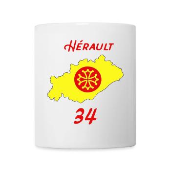Hérault - Tasse - Weiß - Vorne