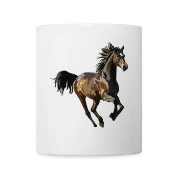 Pferd - Tasse - Weiß - Vorne