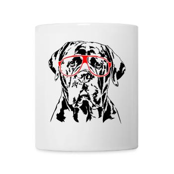 CANE CORSO ITALIANO Dog Glasses Dogs Wilsigns - Mug - white - Front