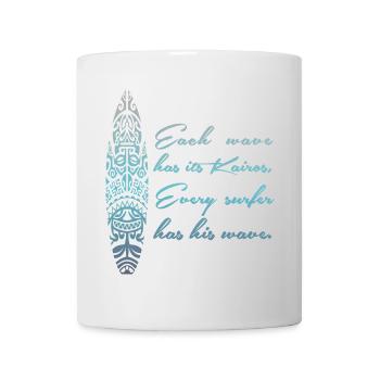 SURF, MAORI, SURF, SURFEUR - Mug blanc - blanc - Devant