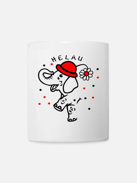Fasching, Karneval, Konfetti - Tasse - Weiß