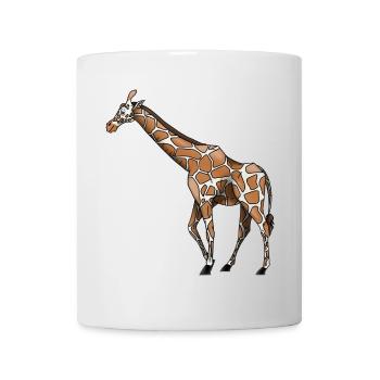 Giraffe - Tasse - Weiß - Vorne