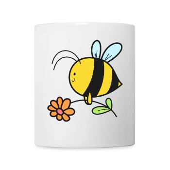 Abeilles Abeilles - Mug blanc - blanc - Devant