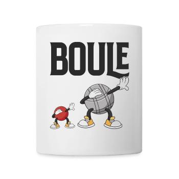 Dabbing Boulekugeln für Bouler boulen Boulesport - Tasse - Weiß - Vorne