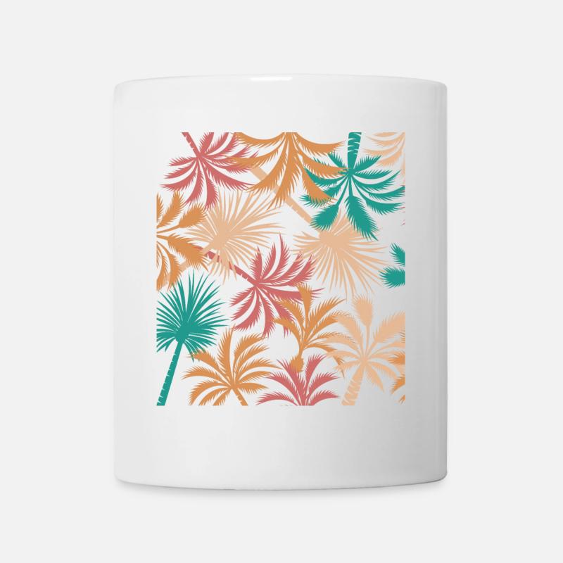 Palmiers - Mug blanc - blanc