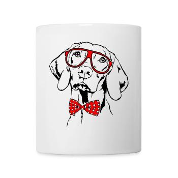 Funny MAGYAR VIZSLA Glasses Dog Dog - Mug - white - Front