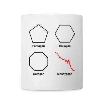 Money, Stocks, Stock Exchange, Trading, Finance, Investor - Mug - white - Front