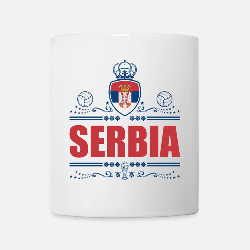 SERBIE - Mug blanc - blanc