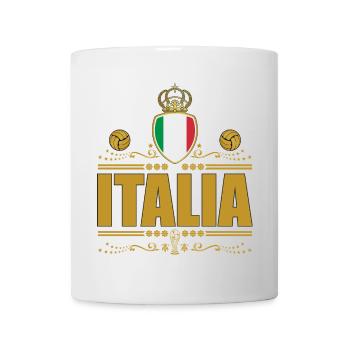 ITALIA CALCIO GOLD VIGNETTE - Mug - white - Front