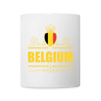 BELGIQUE GOLD LINEART | ÉDITION LIMITÉE - Mug blanc - blanc - Devant