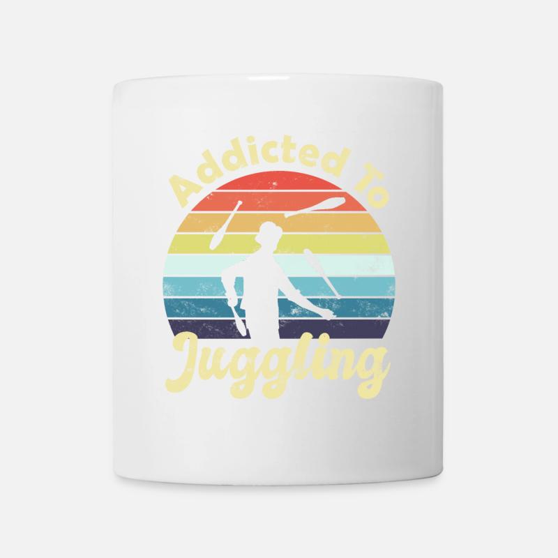 Jonglieren Jongleur - Tasse - Weiß