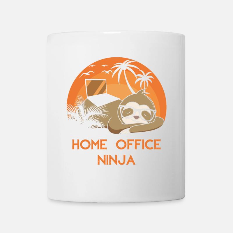 Home Office Ninja - Tasse - Weiß