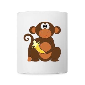 Ben with banana - Mug - white - Front