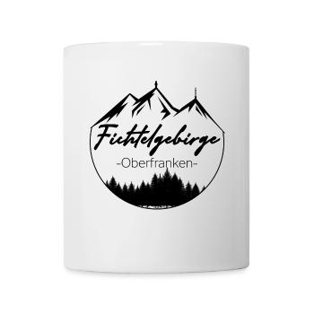 Fichtelgebirge Oberfranken Fichtelhills - Tasse - Weiß - Vorne
