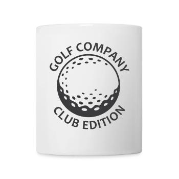 Golf Company Club Player Golfer - Tasse - Weiß - Vorne