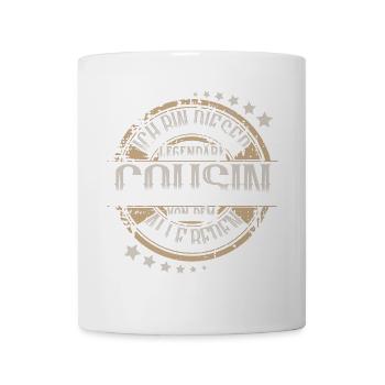 Cousin - Tasse - Weiß - Vorne
