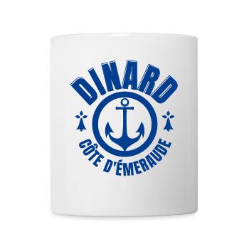Bretagne, Dinard - Mug blanc - blanc - Devant