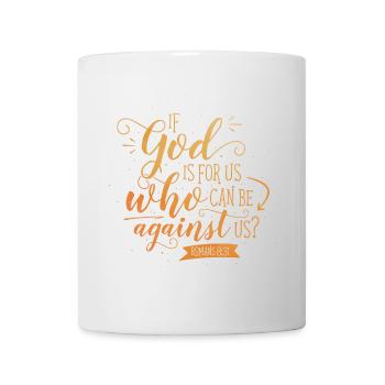 If God is for us - Mug - white - Front